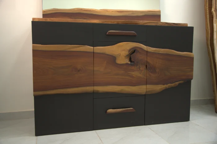 live edge buffet