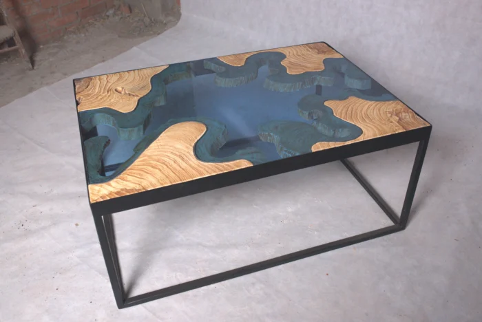 wood coffee table